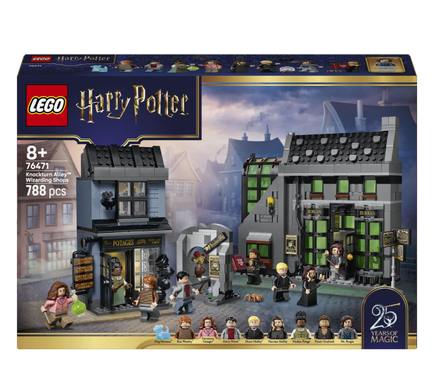 LEGO HARRY POTTER 76471 Magiczne sklepy na ulicy śmiertelnego nok - 1529859 - zdjęcie